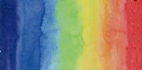32D3114M- Wachsplatte bedruckt Regenbogen quer