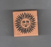 Holzstempel - Sonne - nur 1x verfgbar!