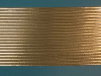 Rundstreifen 3 mm glanzgold - Grobund - 38 Streifen ca. 40 cm lang