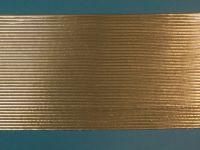 Rundstreifen 3 mm glanzgold - Grobund - 38 Streifen ca. 40 cm lang