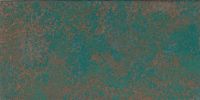 310636- Wachsplatte  Strukturmuster seegrün-mint-gold