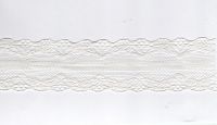 Spitzenband Nr. 5c -  creme,  38 mm breit - 1 Meter
