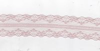 Spitzenband Nr. 5rh -  rosenholz, 38 mm - 1 Meter