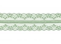 Spitzenband Nr 5sg - smaragdgrün - 36 mm - 1 Meter