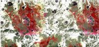 310709-05- Wachsplatte rose-platin-cremeweiss-cremegelb marmoriert