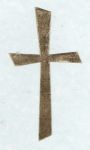 Kreuz Nr. 20 - antikgold