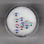 Swarovski Straß-Chatons, 4,2 -4,4mm  kristall-AB (holografisch)
