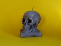 Halloweenkerze Totenkopf - nur noch 1x verf�gbar!