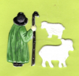 Guter Hirte Nr. 2 c mit Schafe