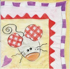 Servietten: Baby - Motiv Maus ( nur noch 2x verf�gbar)