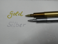 Gold- und Silber Pen - Set