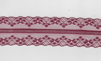 Spitzenband Nr. 5hb -  himbeere, 36 mm - 1 Meter