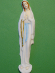 Lourdes-Madonna Nr. 03 , 16,5 cm, wei bemalt