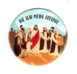 Wachskreis ca. 5,7 cm - Ihr seid meine Freunde