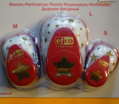 Motivlocher 3er Set S-M-L Sterne
