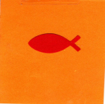 Motivlocher M - Fisch ca. 1  x 2,5 cm