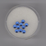 Swarovski Strass-Stein, 4 mm saphirblau dunkel 10 St.