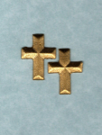 Kreuz Nr. 02 - 2er-Set - gold