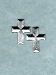 Kreuz Nr. 02 - 2er-Set - silber