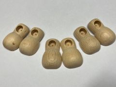 3 Paar Holzf��e  (nur noch 1 Set verf�gbar)