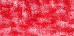 327034M-(D)-Wachsplatte Getupft rot auf wei�