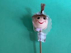 Babykopf-Pick rose (max 8x verf�gbar)