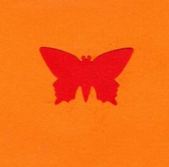 Motivlocher XL - Schmetterling I - ca. 4,6x x 2,8 cm