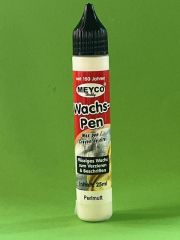 Wachs-Pen -  wei� mit leichtem Perlmuttschimmer 25 ml