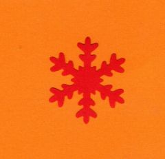 Motivlocher S - Schneeflocke ca. 1,5 cm