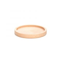 Holzteller Buche 8 H f�r Kerzen bis 8,5 cm
