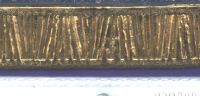 Bordre Nr. 07 glanzgold  -  ca. 24 cm lang