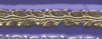 Bordre Nr. 03 glanzgold  -  ca. 24 cm lang