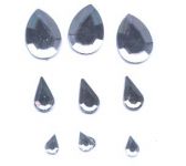 Acryl-Strass-Tropfen kristall