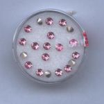 Swarovski Strass-Chatons, 4 mm rosa