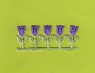 Tulpen 5er-Set lila  1,8 cm